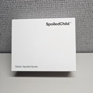 Spoiled Child White Classic Crew Spoiled Socks OS